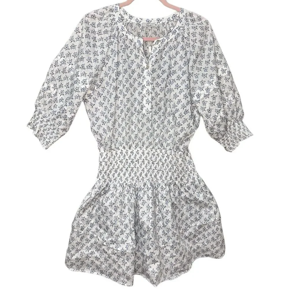 Rails Milana Mini Dress Size Large Summer Vacation Bohemian Feminine Floral - Picture 3 of 13